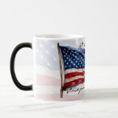 7月4日 – 米祝国旗と モーフィングマグカップ (左)