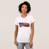 7月4日 – 米祝国旗と Tシャツ (正面フル)