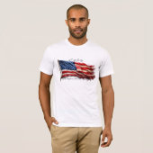 7月4日 – 米祝国旗と Tシャツ (正面フル)