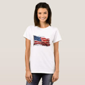 7月4日 – 米祝国旗と Tシャツ (正面フル)
