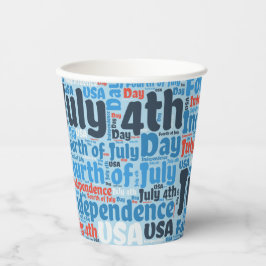 7月4日 紙コップ