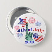 7月4日 缶バッジ (正面&裏面)