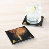 7月4日、花火の表示、スカイライン ガラスコースター (アングル)