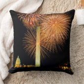 7月4日、花火の表示、スカイライン クッション (ブランケット)