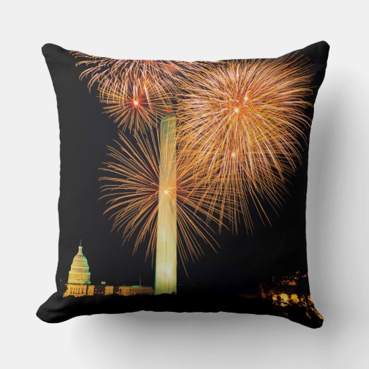 7月4日、花火の表示、スカイライン クッション (正面)