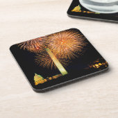 7月4日、花火の表示、スカイライン コースター (左側)