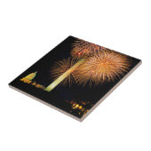 7月4日、花火の表示、スカイライン タイル (側面)