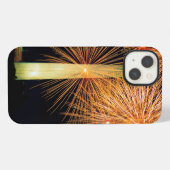 7月4日、花火の表示、スカイライン iPhoneケース (裏面横)