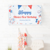 7月4日 誕生日パーティー 横断幕 (インサイチュ)