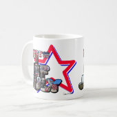 7月4日(金)大文字星 コーヒーマグカップ (正面左)