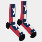 7月4日（金）赤・青の靴下 ソックス (右)