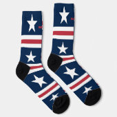 7月4日（金）赤・青の靴下 ソックス (右)