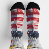 7月4日（金）赤・青の靴下 ソックス (上部)