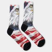 7月4日（金）赤・青の靴下 ソックス (右)