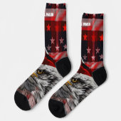 7月4日（金）赤・青の靴下 ソックス (左)