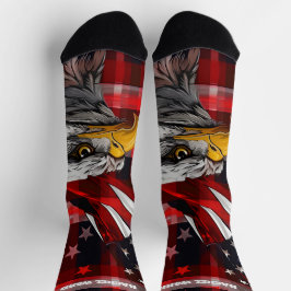 7月4日（金）赤・青の靴下 ソックス