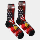 7月4日（金）赤・青の靴下 ソックス (右)