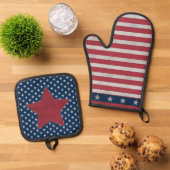 7月4日 鍋つかみ&鍋敷きセット (トップダウン)