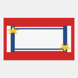 7月4日 長方形シール