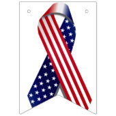 7月4日、青（白）星バント バンティングフラッグ (第1の旗)