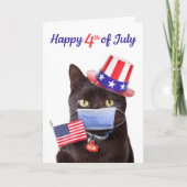 7月4日、顔仮面ユーモア シーズンカード (正面)