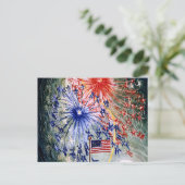 7月4日、1番素晴らし目絵画の ポストカード (スタンド正面)