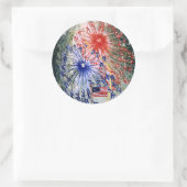 7月4日、1番素晴らし目絵画の ラウンドシール (バッグ)