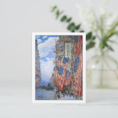 7月4日、1916年Childe Hasssam ポストカード (スタンド正面)