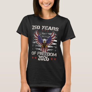7月4日 250周年 アメリカ愛国 Tシャツ
