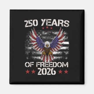 7月4日 250周年 アメリカ独立記念日 パトリオティック マグネット