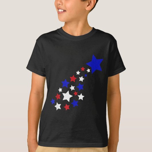 7月4日 7月4日の独立記念日 愛国 Tシャツ (正面)