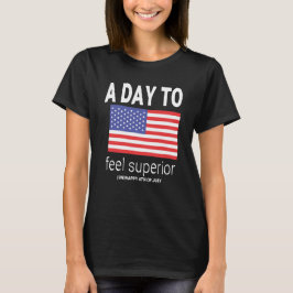7月4日 | A Day To Superior 感じ Tシャツ