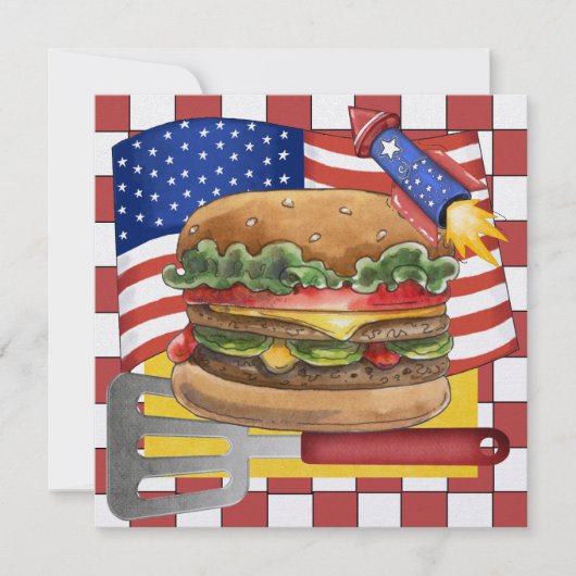 7月4日 – BBQ調理師アウト！SRF 招待状 (正面)