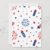 7月4日 BBQ & 花火祭り 招待状 (裏面)