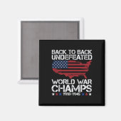 7月4日 – Byck To Byck Unloved World War Ch マグネット (正面/裏面)