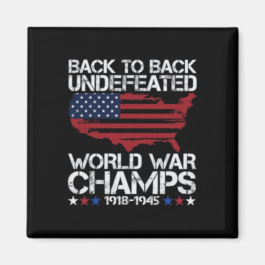 7月4日 – Byck To Byck Unloved World War Ch マグネット (正面)