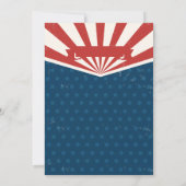 7月4日 – Happy Independence - BBQパーティー 招待状 (裏面)