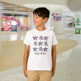 7月4日「Land of the Free」Tシャツ Tシャツ