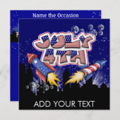 7月4日 – SRF 招待状 (正面/裏面)