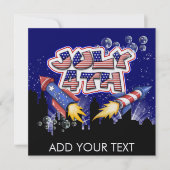 7月4日 – SRF 招待状 (正面)