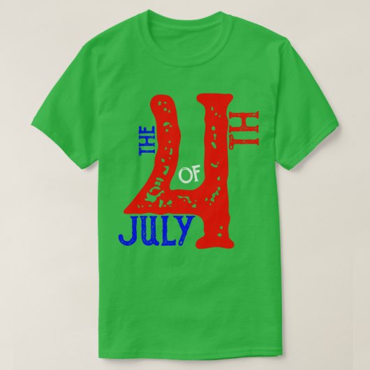 7月4日 Tシャツ (デザイン正面)