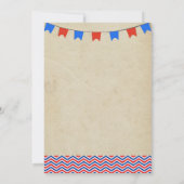 7月4日BBQの招待状 招待状 (裏面)