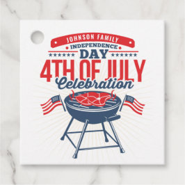 7月4日BBQグリルファミリーパーソナライズされた懇親会 フェイバータグ