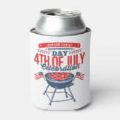 7月4日BBQグリルファミリー懇親会 缶クーラー (缶正面)