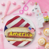 7月4日BBQパーティー ペーパープレート (パーティー)