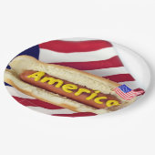 7月4日BBQパーティー ペーパープレート (アングル)