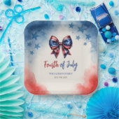 7月4日BBQパーティー ペーパープレート (パーティー)