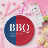 7月4日BBQパーティー ペーパープレート (パーティー)