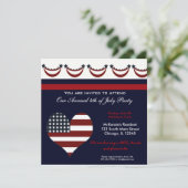 7月4日BBQパーティー 招待状 (スタンド正面)