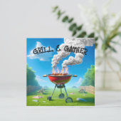 7月4日BBQパーティー 招待状 (スタンド正面)